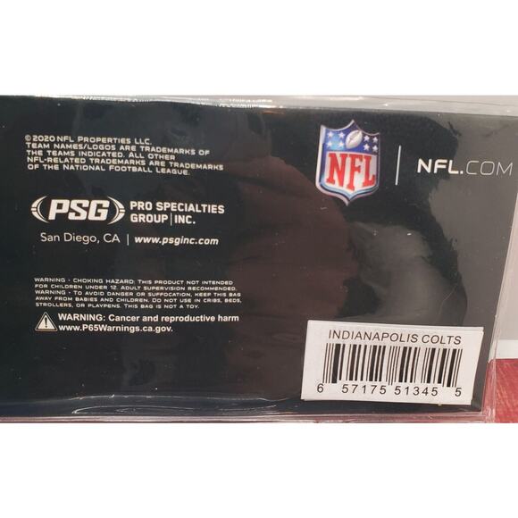 Indianapolis Colts Team Apron and Chef Hat Set Adult One Size Gift Dad NFL - Picture 5 of 7